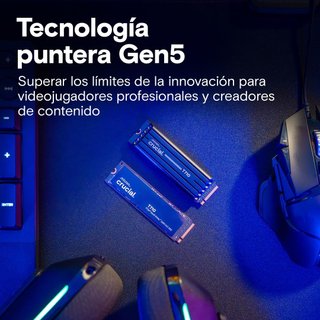 - Crucial SSD ultrarrápido para juegos creativid