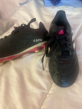 Botas de fútbol Adidas niña negras