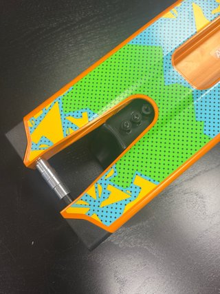 Tabla Scooter Naranja