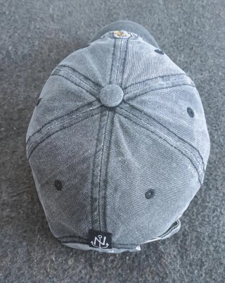 Gorra New Yorker gris ajustable