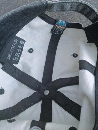 Gorra New Yorker gris ajustable