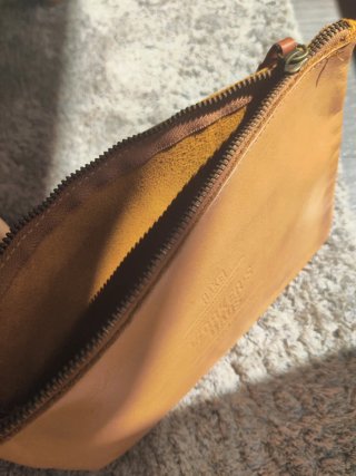 Bolso de mano Hakei amarillo