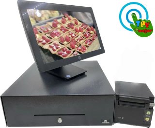 TPV táctil Doble HP RP9 i5 8ram 120ssd con Windows