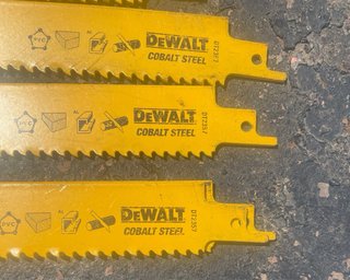 JUEGO 5 HOJAS SIERRA DE SABLE DEWALT DT2357