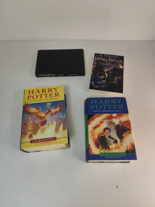 4 libros Harry Potter en inglés