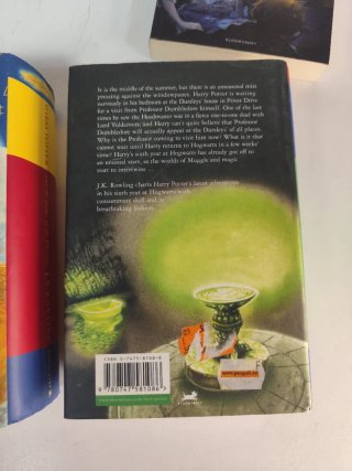 4 libros Harry Potter en inglés