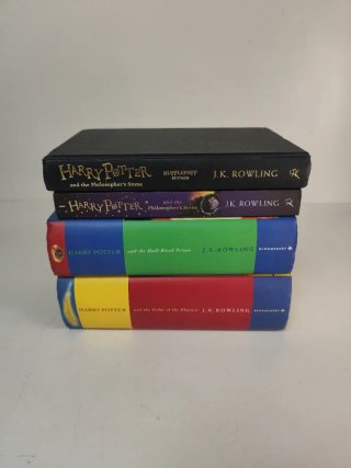 4 libros Harry Potter en inglés