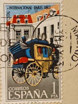 Sobre Sello Primer Día filatelia Española1963