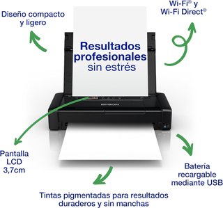 Epson impresora portátil tinta inalámbrica
