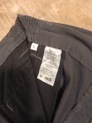 Pantalón de trabajo gris