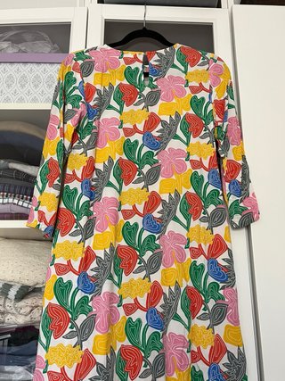 Vestido estampado floral