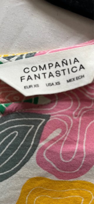 Vestido estampado floral