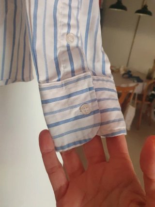 Camisa de rayas de Zara