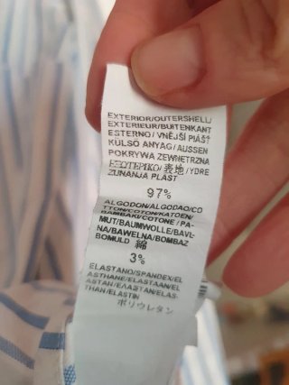 Camisa de rayas de Zara