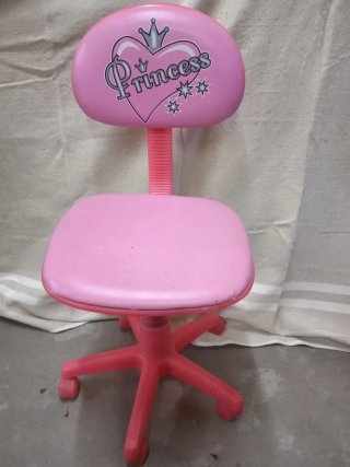 Silla Escritorio Infantil Rosa