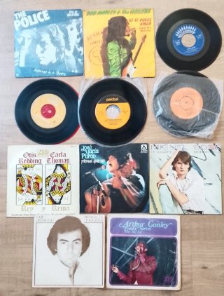 Lote 52 Vinilos LP Antiguos Pop Rock