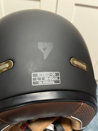 Casco moto fibra de vidrio Modular