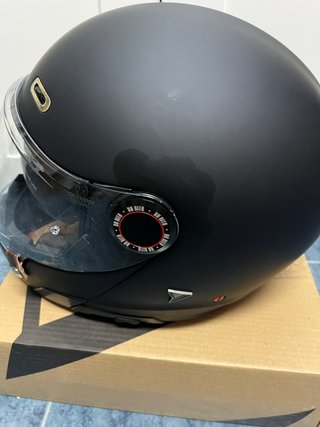 Casco moto fibra de vidrio Modular