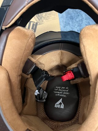 Casco moto fibra de vidrio Modular