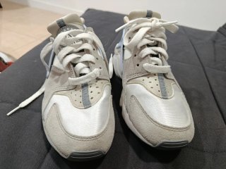 Zapatillas Nike Gris y Blanco