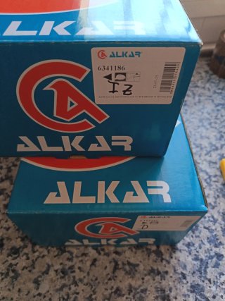Alkar Carcasa Retrovisor Derecho o izquierdo Blanc