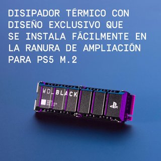 WD_BLACK SSD M.2 almacenamiento consola juegos