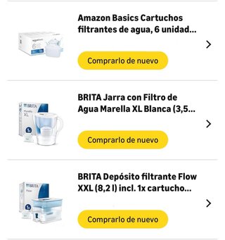 Jarra brita, tanque y filtros.