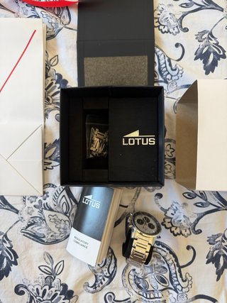 Reloj Lotus Hombre Esfera Blanca 18579/3