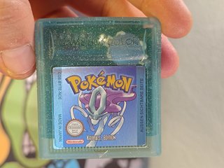 Juego Pokémon Kristall Edition PAL GB color
