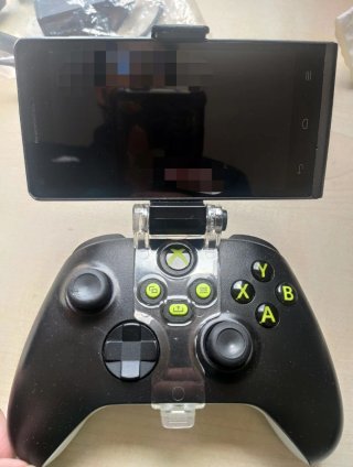 Mando Xbox con soporte para móvil