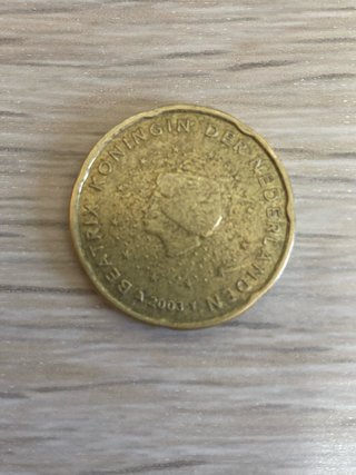 Moneda 2003 Reina Beatriz Países Bajos