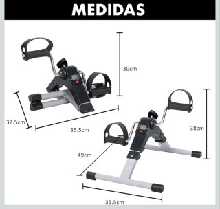Pedaleador Estático Plegable
