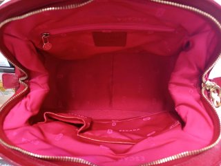 Bolso Escada Rojo Piel