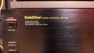 Equipo Sonido Vintage GoldStar (LG) + Altavoces