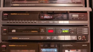 Equipo Sonido Vintage GoldStar (LG) + Altavoces