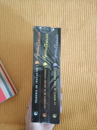 Pack 6 novelas Agatha Christie, sin leer