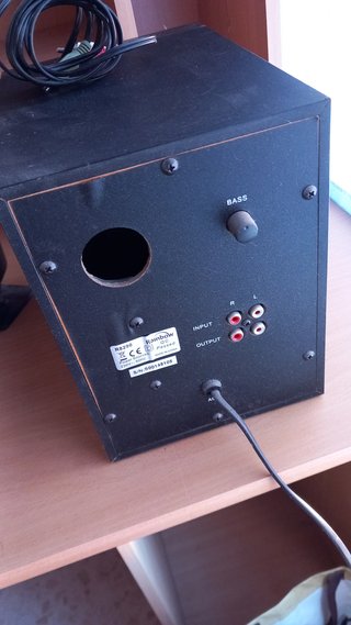 Altavoces PC Negro/Plata