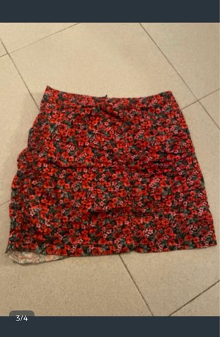Conjunto Top y Falda Estampado Floral
