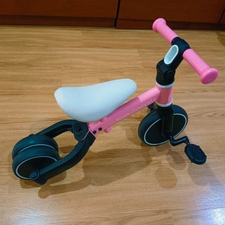 Triciclo infantil rosa
