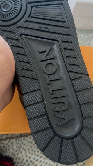 Scarpe Louis Vuitton Skate Nere