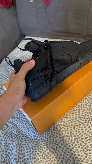Scarpe Louis Vuitton Skate Nere