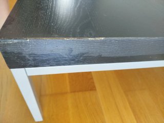 Mesa de centro madera y metal