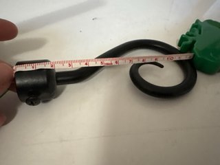 Barra Cortina Negra 1.80m