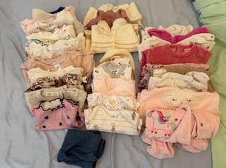 Lote abrigo Ropa Bebé 0-3 Meses