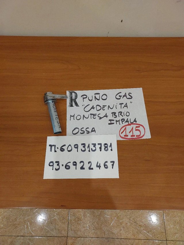 Puño Acelerador Cadenita Montesa Ossa