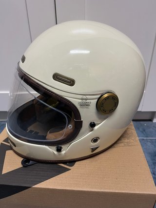 Casco de moto fibra de vidrio