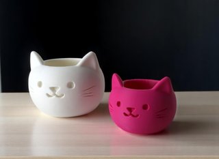 Macetas Gatito, Para Suculentas y Cactus