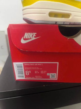 Nike Air Max Amarillo Blanco