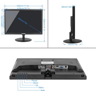 Suprlipy monitor táctil capacitivo 19 pulgadas