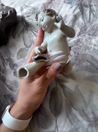 Figura Lladró Mi Precioso Bebé para restaurar